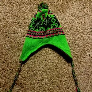 Pink and Green Skully